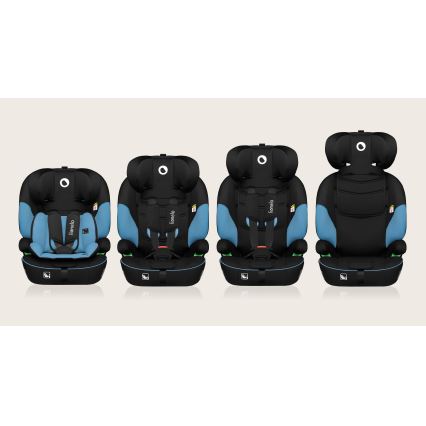 Lionelo - Dečije auto-sedište LEVI i-Size 76-150 cm Blue Cobalt