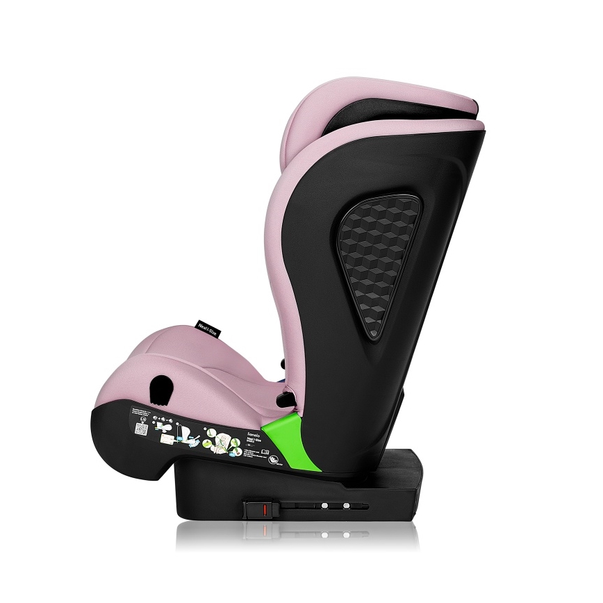Lionelo - Dečije auto sedište NEAL i-Size 100-150 cm roze-lila