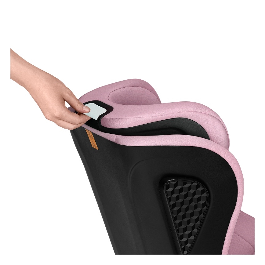 Lionelo - Dečije auto sedište NEAL i-Size 100-150 cm roze-lila