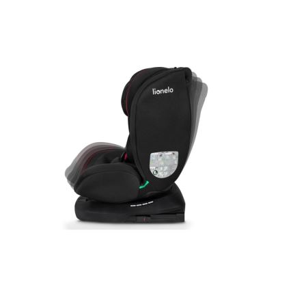 Lionelo - Dečije autosedište BASTIAAN i-Size 40-150 cm crno/crveno