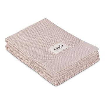 Lionelo - Dečije ćebe BAMBOO BLANKET 75x100 cm Bež pesak