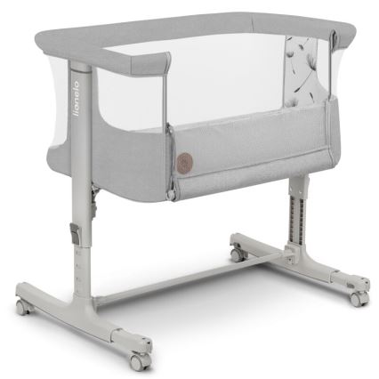 Lionelo - Dečiji krevetac 3u1 AURORA siva