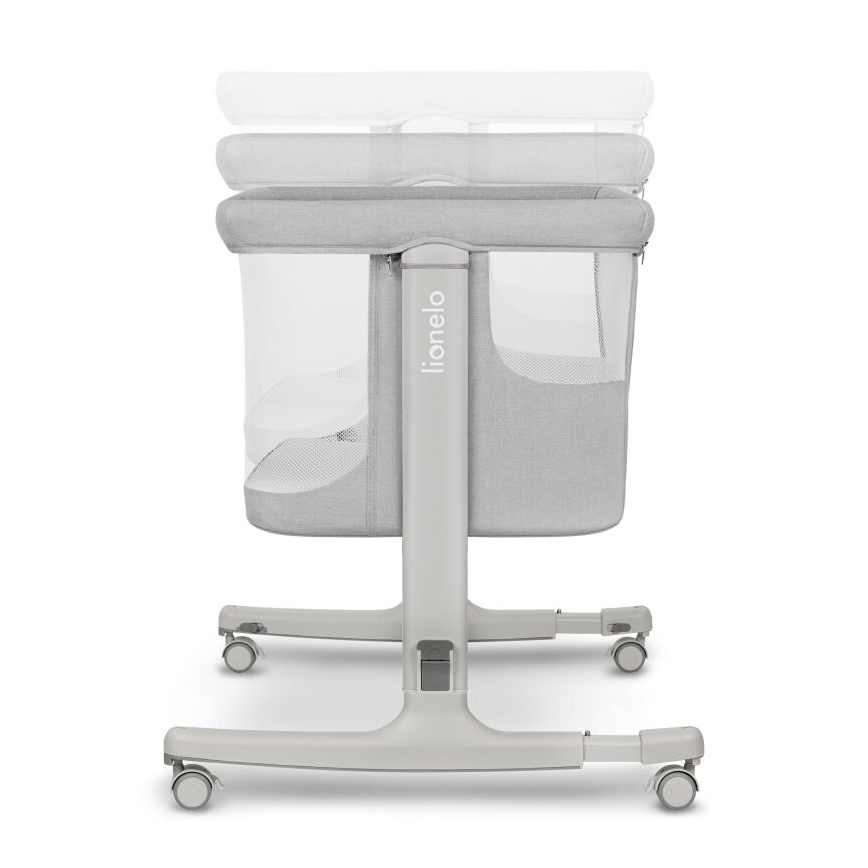 Lionelo - Dečiji krevetac 3u1 AURORA siva
