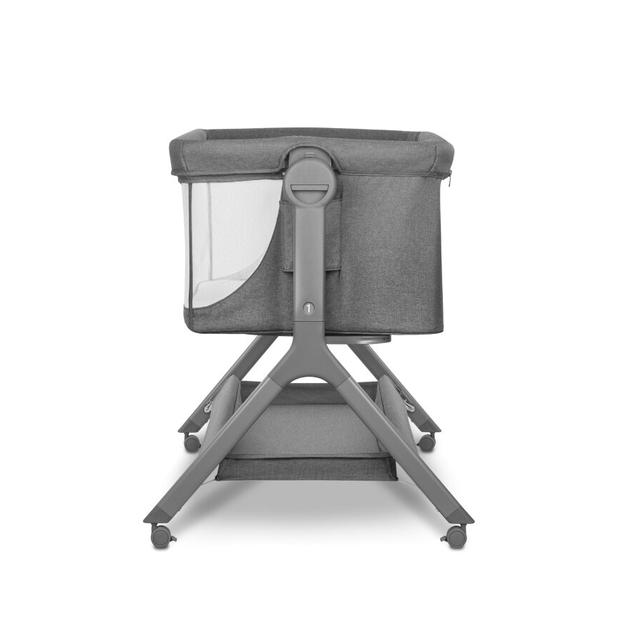 Lionelo - Dečiji krevetac 3u1 LEONIE PLUS siva