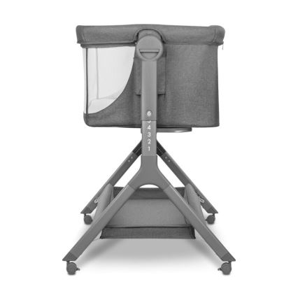 Lionelo - Dečiji krevetac 3u1 LEONIE PLUS siva