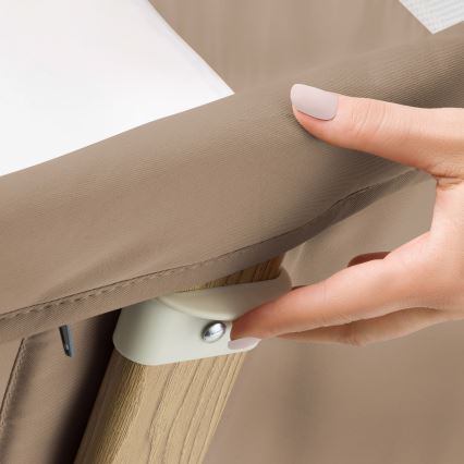 Lionelo - Dečiji krevetac 5 u 1 THOMI PLUS Bež Karamel