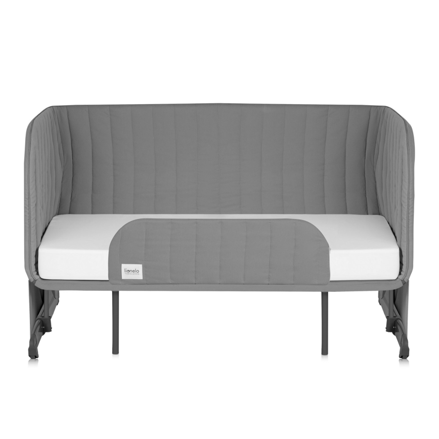 Lionelo - Dečiji krevetac 5u1 THOMI PLUS Sivi Beton