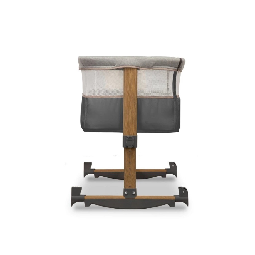 Lionelo - Dečiji krevetić 3u1 LEONIE siva/crna