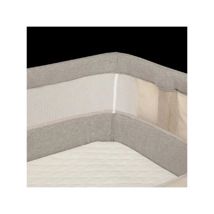 Lionelo - Dečiji krevetić 3u1 LEONIE siva/crna