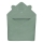 Lionelo - Dečiji mušelinski peškir sa kapuljačom MUSLIN HOODED TOWEL Green Forest