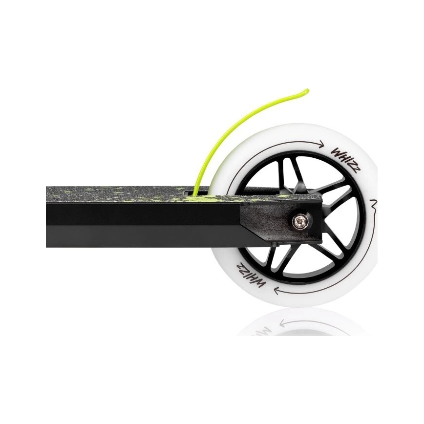 Lionelo - Dečiji romobil WHIZZ crna/bela/žuta
