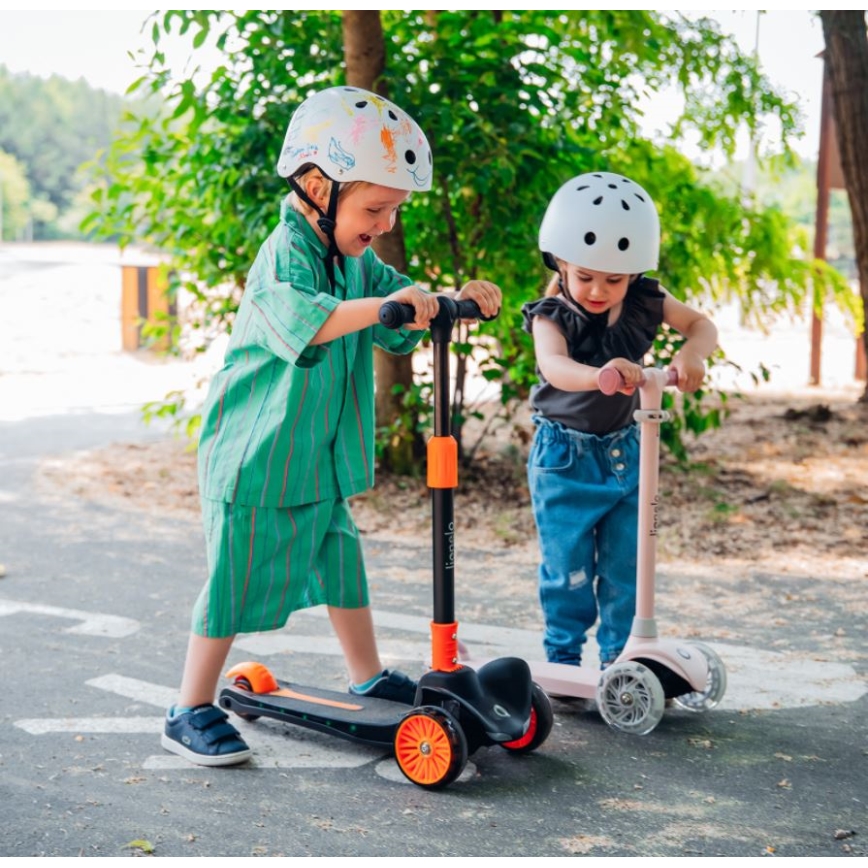 Lionelo - Dečiji ružičasti trotinet JESSY 3xAA