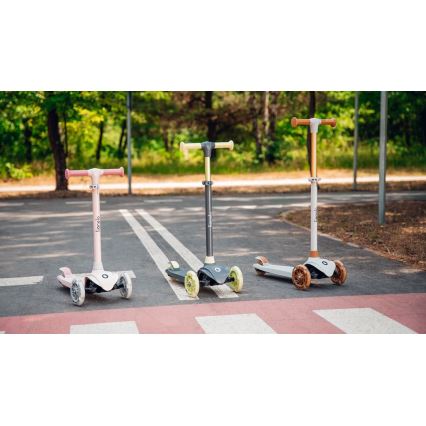 Lionelo - Dečiji ružičasti trotinet JESSY 3xAA