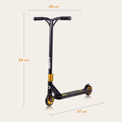 Lionelo - Dečiji trotinet WHIZZ crni