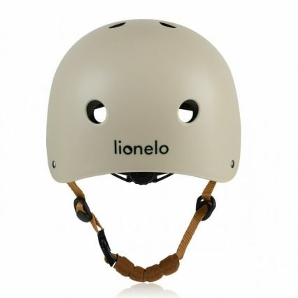 Lionelo - Dečja kaciga HELMET Beige Sand