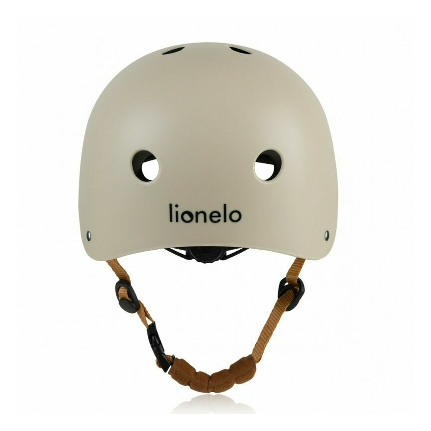 Lionelo - Dečja kaciga HELMET Beige Sand
