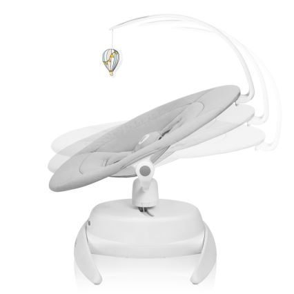 Lionelo - Dečja ljuljaška sa melodijom IRIS Grey Concrete