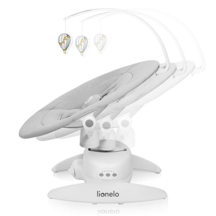 Lionelo - Dečja ljuljaška sa melodijom IRIS Grey Concrete