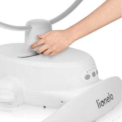 Lionelo - Dečja ljuljaška sa melodijom IRIS Grey Concrete