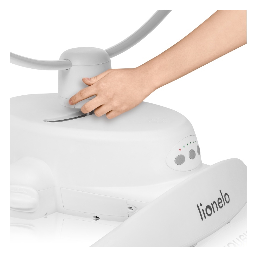 Lionelo - Dečja ljuljaška sa melodijom IRIS Grey Concrete