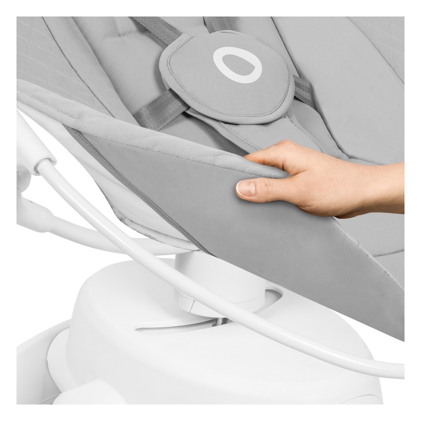 Lionelo - Dečja ljuljaška sa melodijom IRIS Grey Concrete