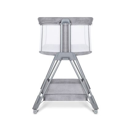 Lionelo - Dečji krevetac 2u1 LUNA siva