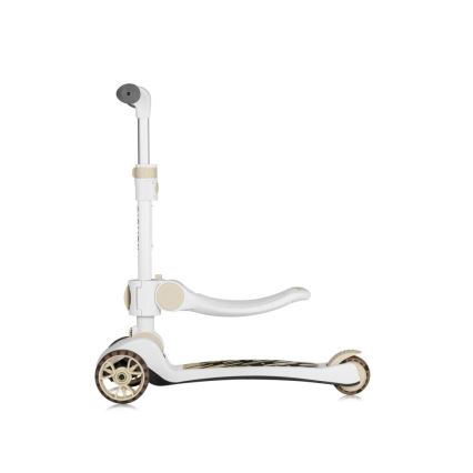 Lionelo - Dečji trotinet 2 u 1 FRANKY beli/bež