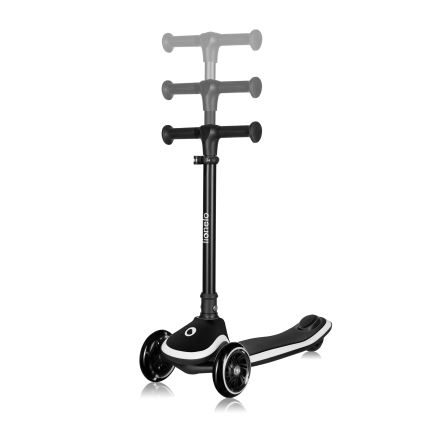 Lionelo - Dečji trotinet MEY 3xAAA Crni oniks