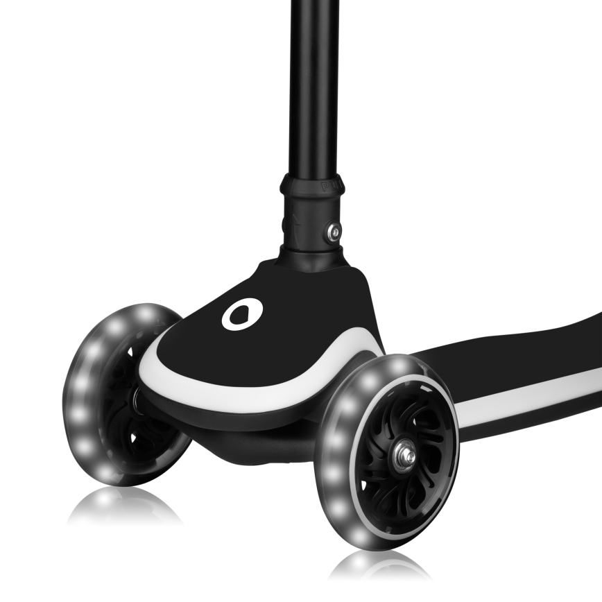 Lionelo - Dečji trotinet MEY 3xAAA Crni oniks