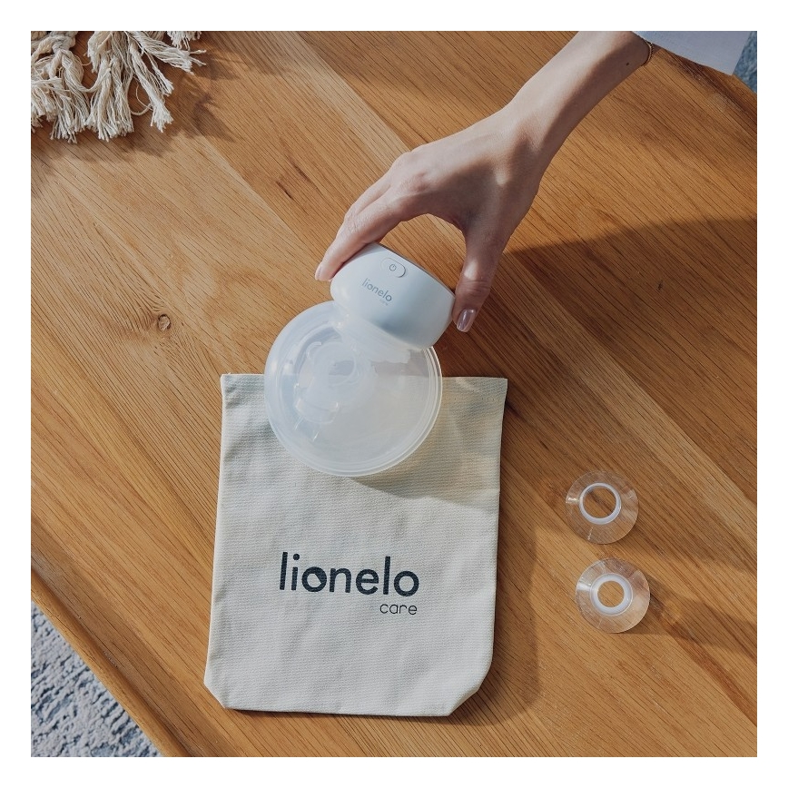 Lionelo - Električna punjiva pumpa za izdajanje majčinog mleka FIDI FREE SIMPLE 5V 1000 mAh 180 ml