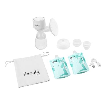 Lionelo - Električna punjiva pumpa za izmlazavanje majčinog mleka FIDI ONE 5V 1000 mAh 180 ml
