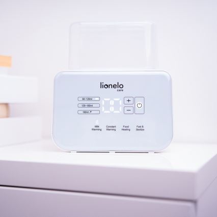 Lionelo - Grejač flašica THERMUP DOUBLE 250W/230V bela