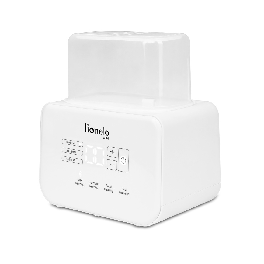 Lionelo - Grejač flašica THERMUP DOUBLE 250W/230V bela