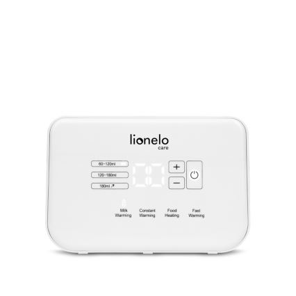 Lionelo - Grejač flašica THERMUP DOUBLE 250W/230V bela