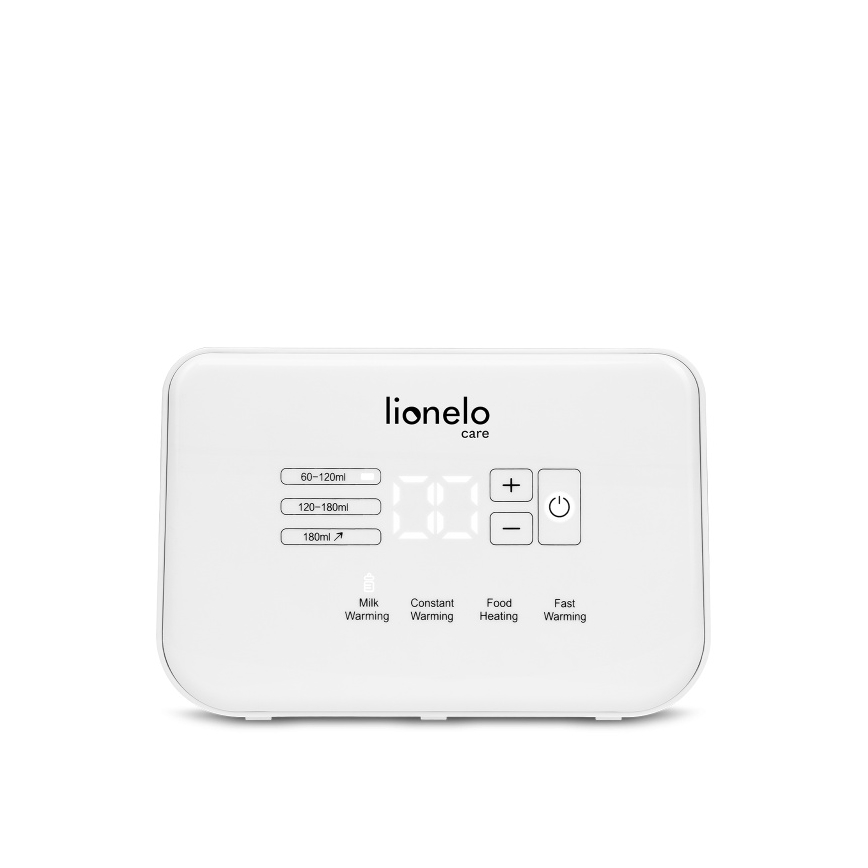 Lionelo - Grejač flašica THERMUP DOUBLE 250W/230V bela