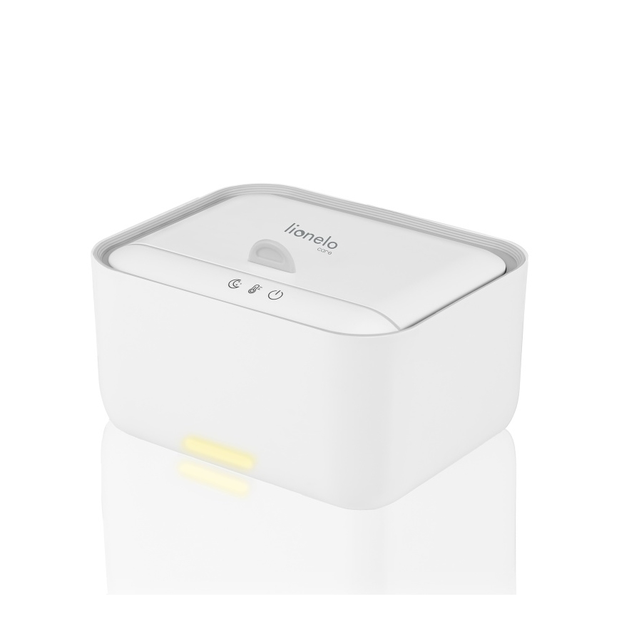 Lionelo - Grejač vlažnih maramica BABYBLISS 20W/230V