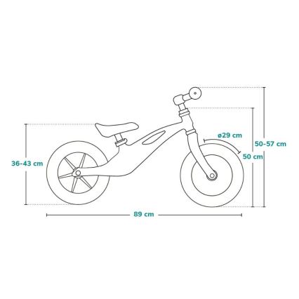 Lionelo - guralica BART TOUR siva/žuta