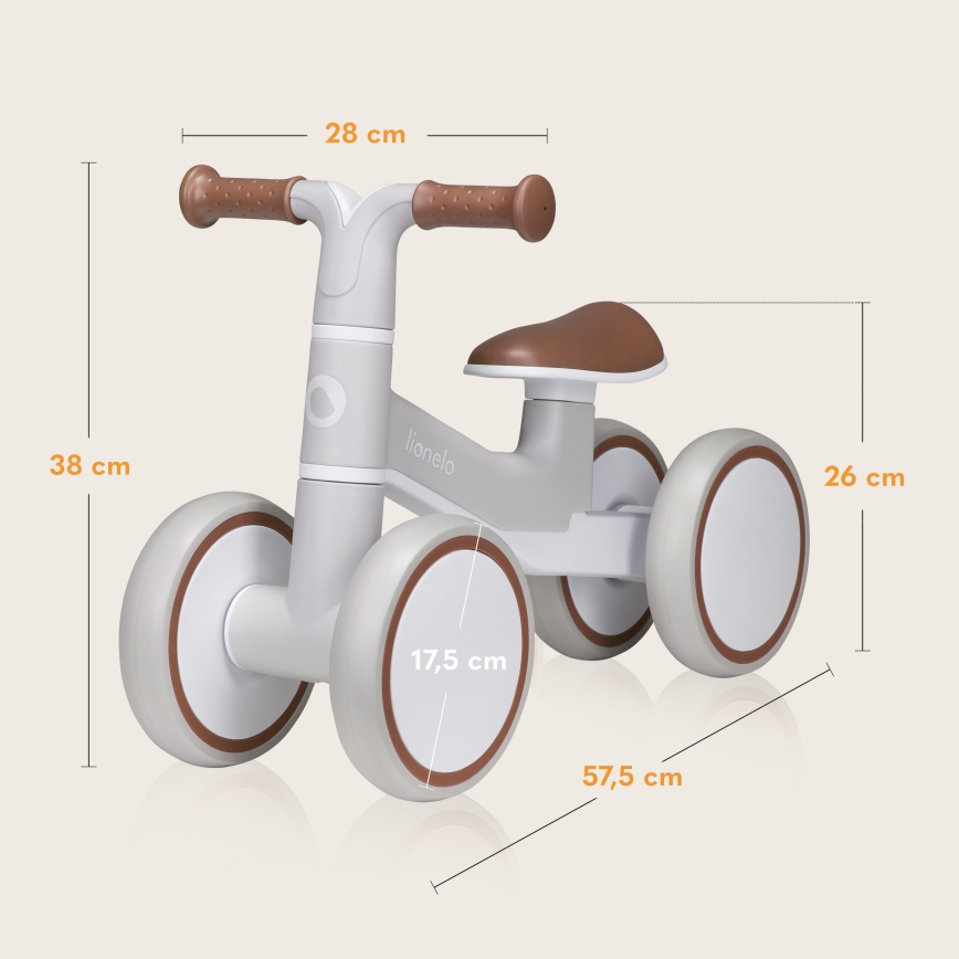 Lionelo - guralica VILLY Bež Latte