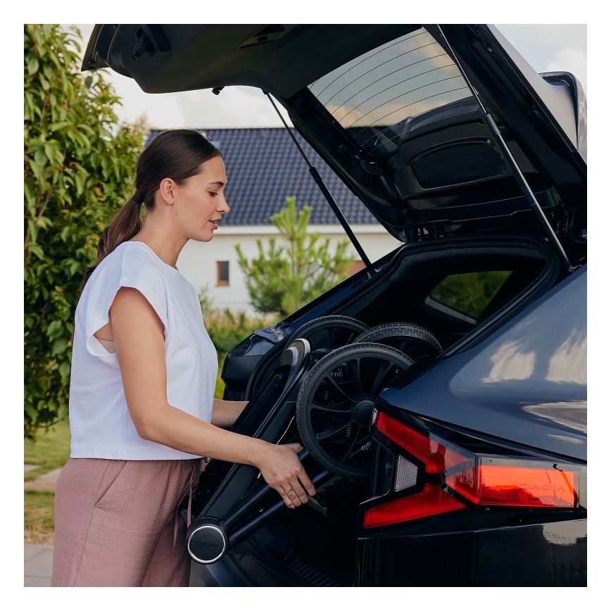 Lionelo - Kombinovana kolica 3u1 MIKA PLUS Brown Rust