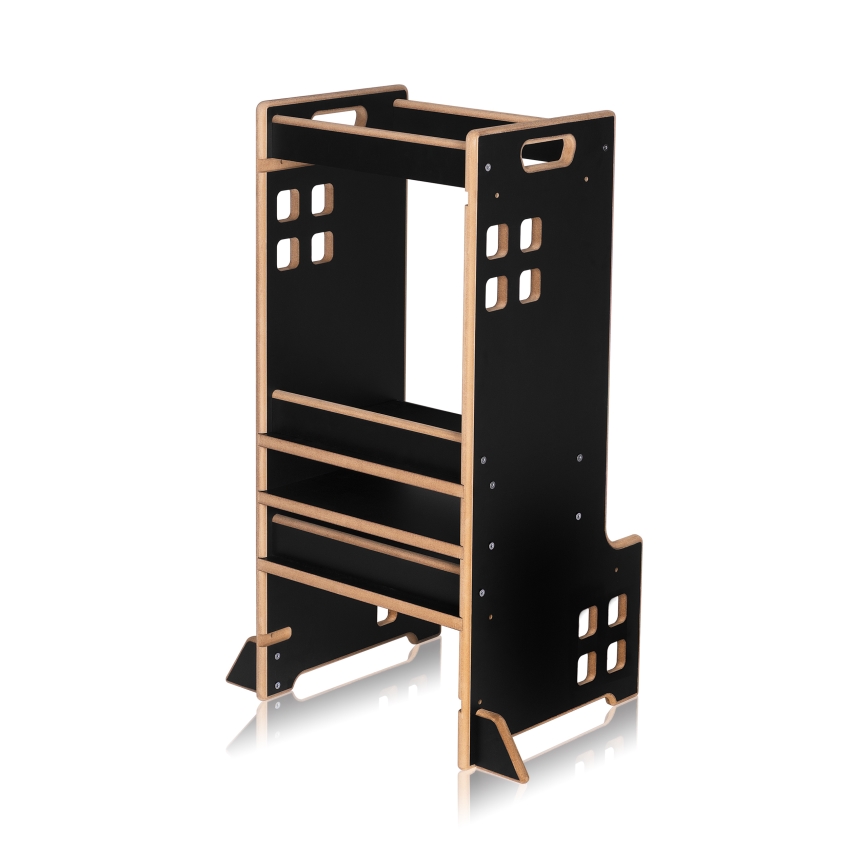 Lionelo - Kula za učenje CASS Crni oniks