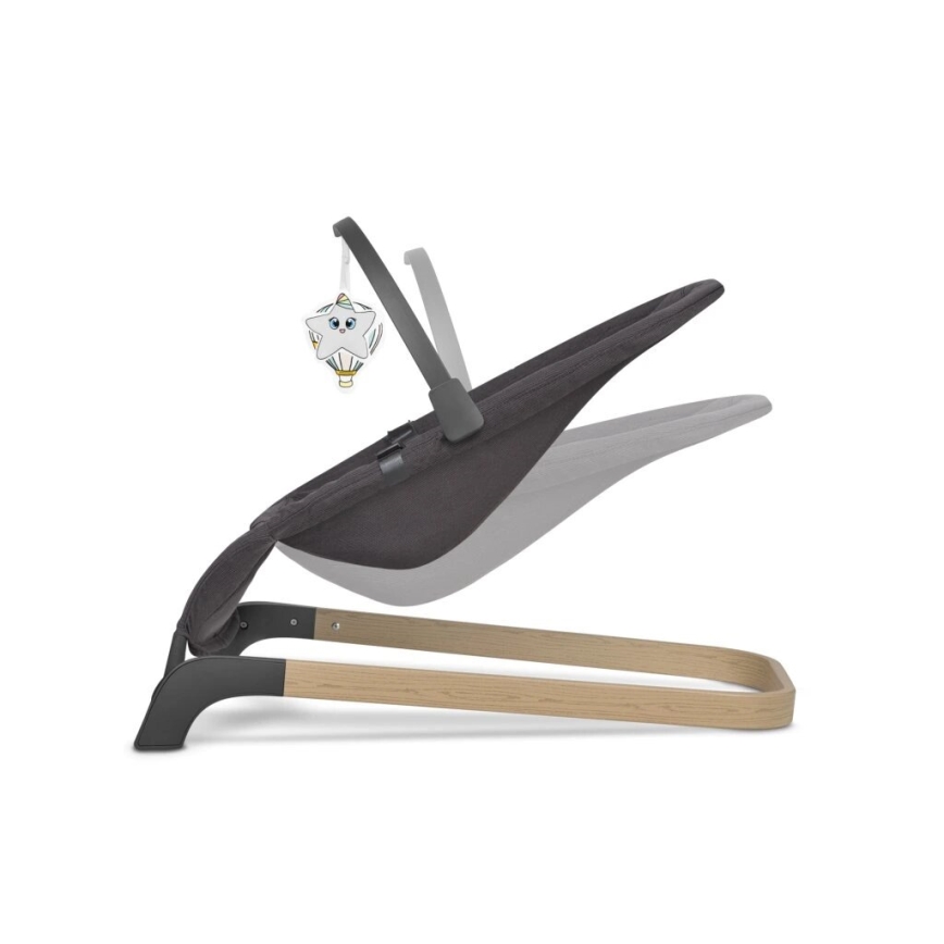 Lionelo - Ljuljaška za bebe JUNE, antracit