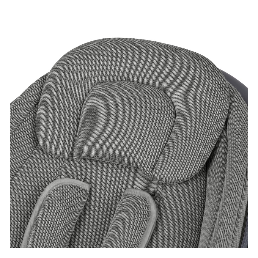 Lionelo - Ljuljaška za bebe sa melodijom BLOSSOM Grey Concrete + daljinsko upravljanje