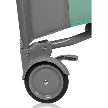 Lionelo - Ograda za igru MILLE PLUS sivo-zelena