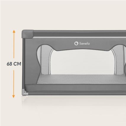 Lionelo - Ograda za igru WILLOW, siva