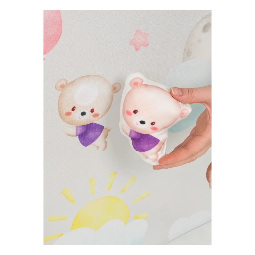 Lionelo - Ogradica za igru MILLE PLUS sivo-bež