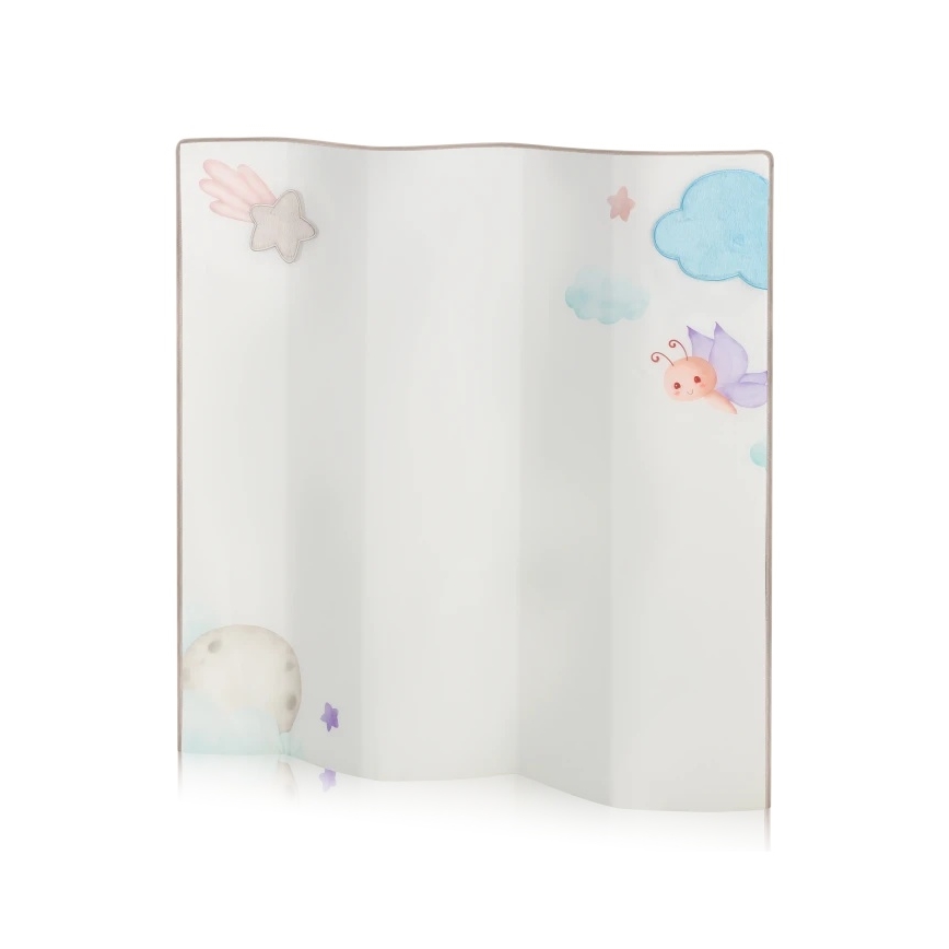 Lionelo - Ogradica za igru MILLE PLUS sivo-bež