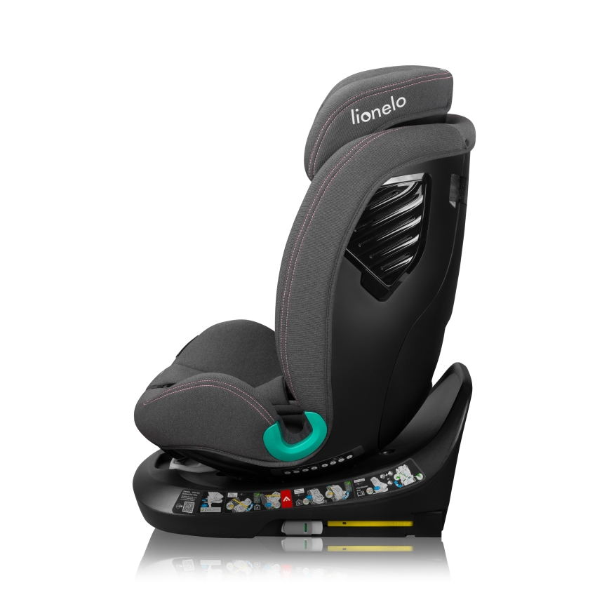 Lionelo - Autosedište sa rotirajućom bazom BASTIAAN ONE i-Size 40-150 cm Pink Rose