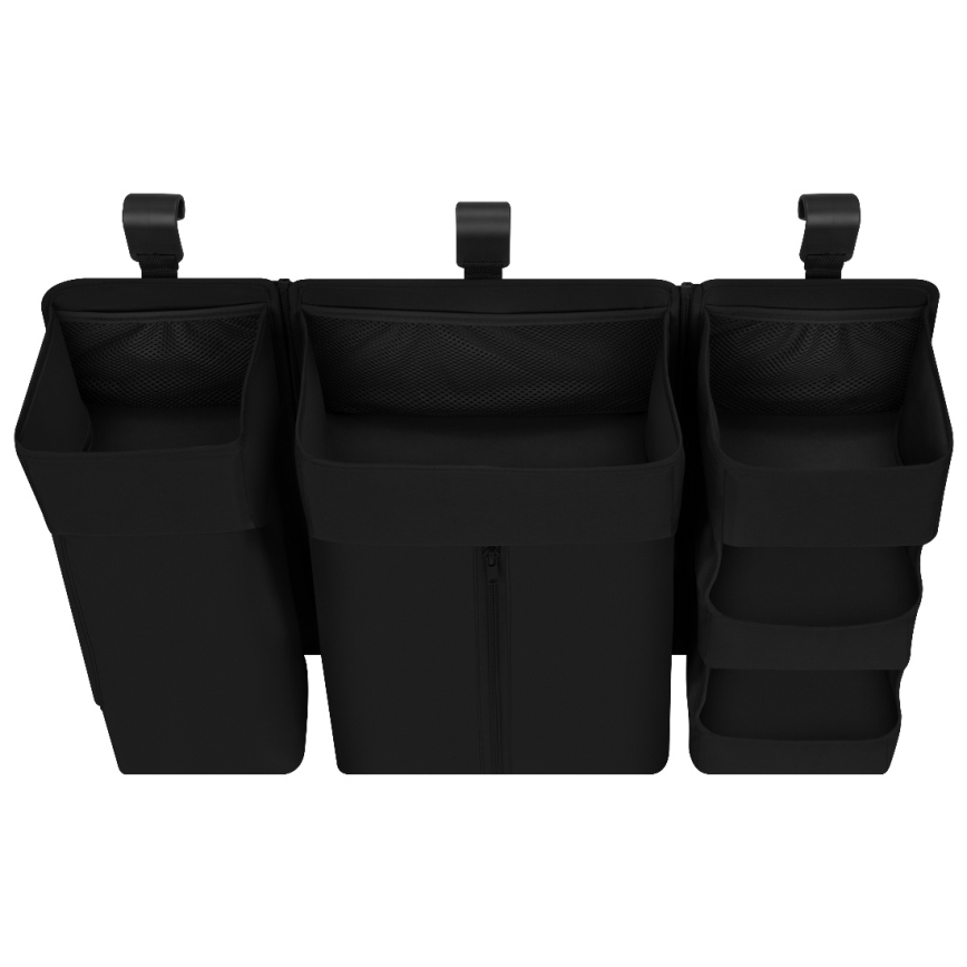 Lionelo - Organizer za krevetac 3u1 SIDEPOCKET Crna