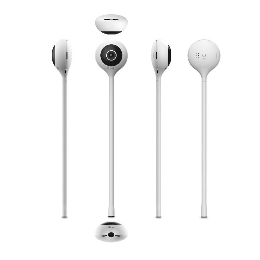 Lionelo - Pametan bebi-fon BABYLINE SMART Wi‑Fi White