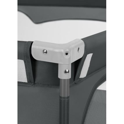 Lionelo - Park za igru FLORENCE Siva Grafit